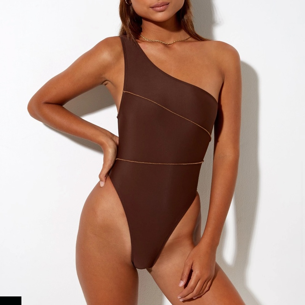 Never worn brown body suit / swim suit